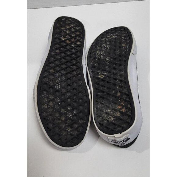 Vans Classic Slip-On Black Sneakers with Studded Stars Size 6 - Picture 4 of 9
